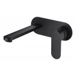 Cora Matte Black Bath / Basin Mixer With Spout